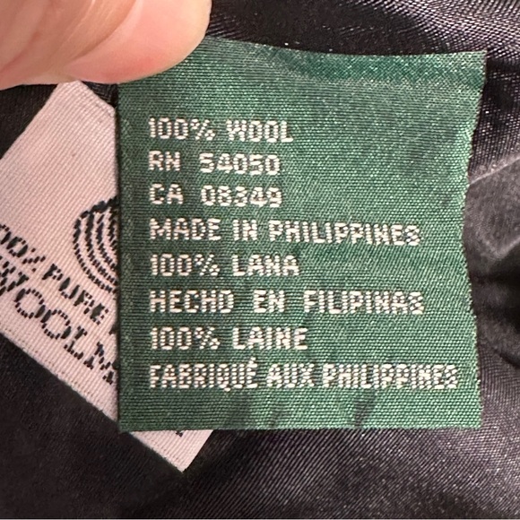 Lauren Ralph Lauren 100% wool women's blazer, size tag removed, houndstooth - Picture 9 of 13